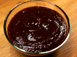 Apple butter with cinnamon