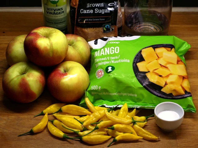 Apple and Mango Hot Sauce thumbnail #1