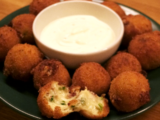 Bacon jalapeño popper bitar