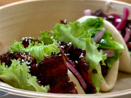 Bao buns med hoisinfläsk