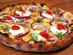 Löjromspizza