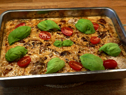 Chicken gratin with sundried tomatoes