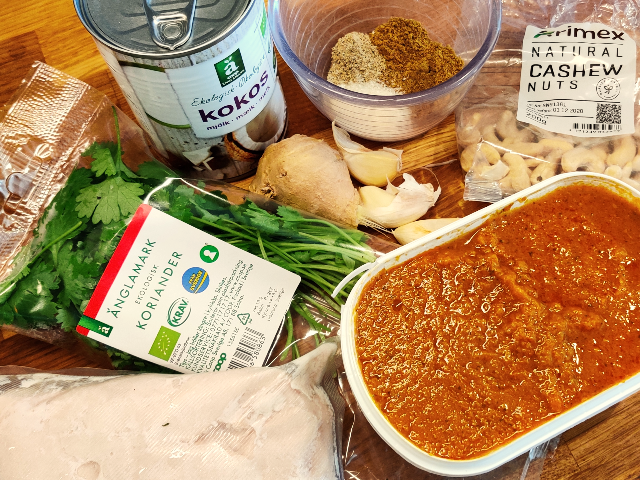 Kyckling korma thumbnail #-1