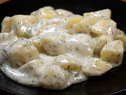 Dill Stewed Potatoes Sous Vide