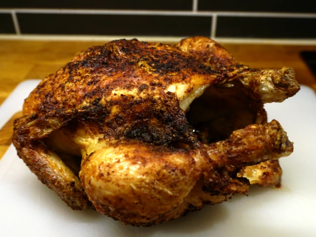 Easy Air Fryer Whole Chicken thumbnail #1