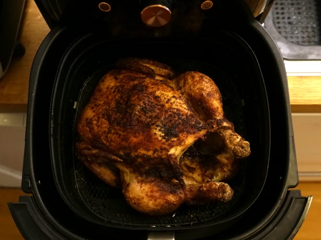 Easy Air Fryer Whole Chicken thumbnail #0