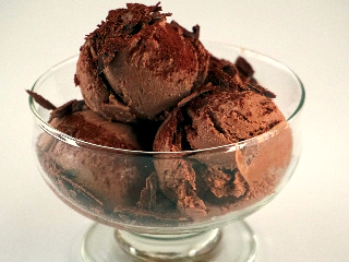Easy chocolate ice cream