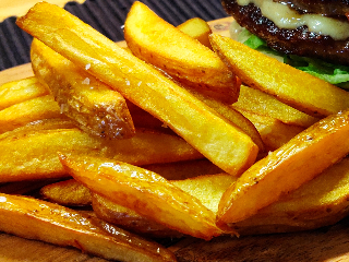 Dubbelfriterade pommes frites