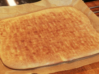 Hönökaka på plåt