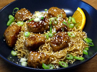 Orange Chicken Köttbullar