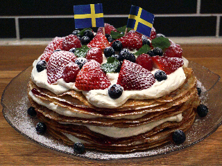 Pannkakstårta