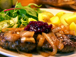 Pannbiff med lök