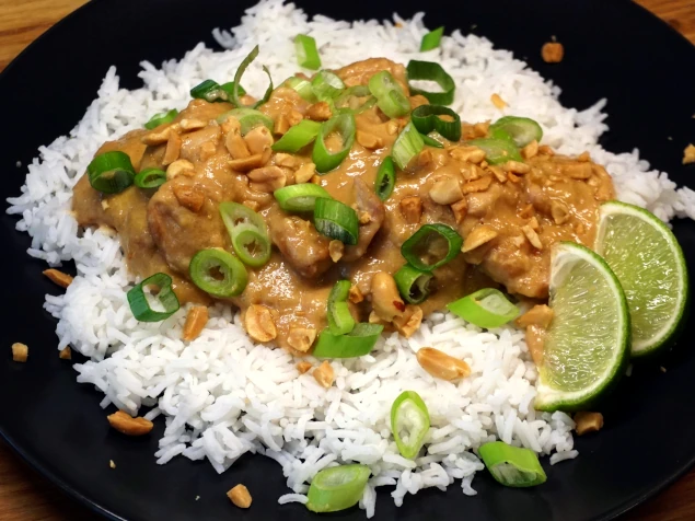 Slowcooker Peanutbutter Chicken thumbnail #0