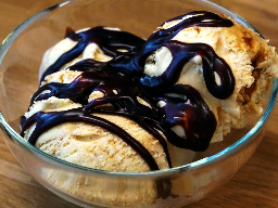 Soy Sauce Caramel Ice Cream