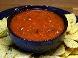 Spicy Oven Roasted Salsa