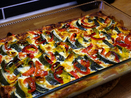 Zucchini gratäng